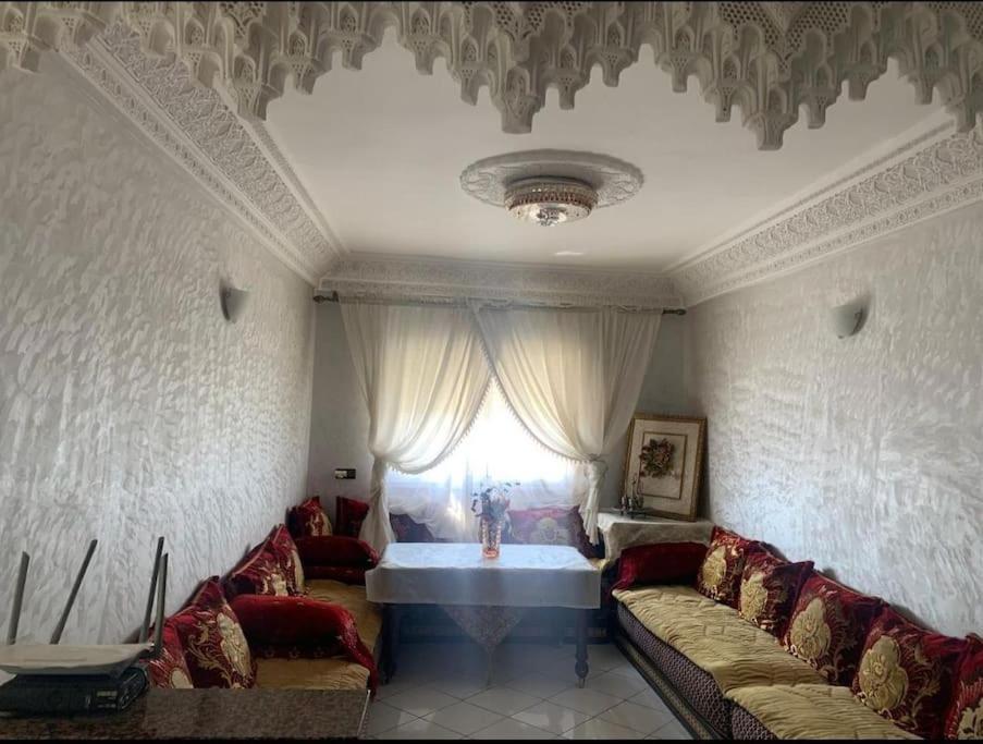Adorable Apartamento A 8 Min Del Aeropuerto De Casablanca,Wifi Ultra Rapido Y Parking Gratis Derroua Exteriér fotografie